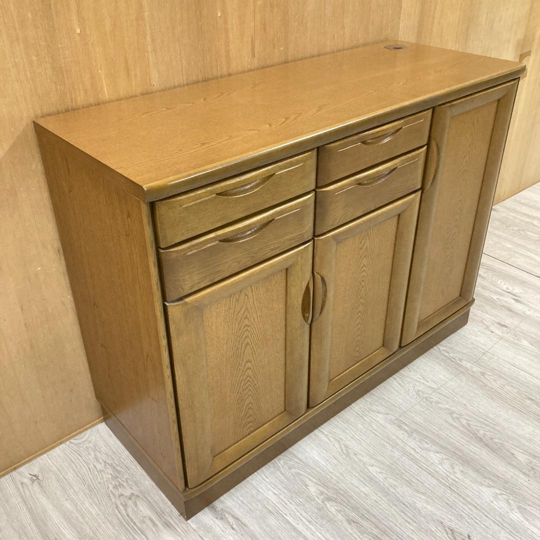 【カリモク】キッチンボード　キッチンカウンター　食器棚　レンジボード