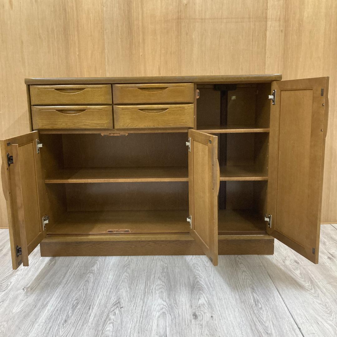 【カリモク】キッチンボード　キッチンカウンター　食器棚　レンジボード