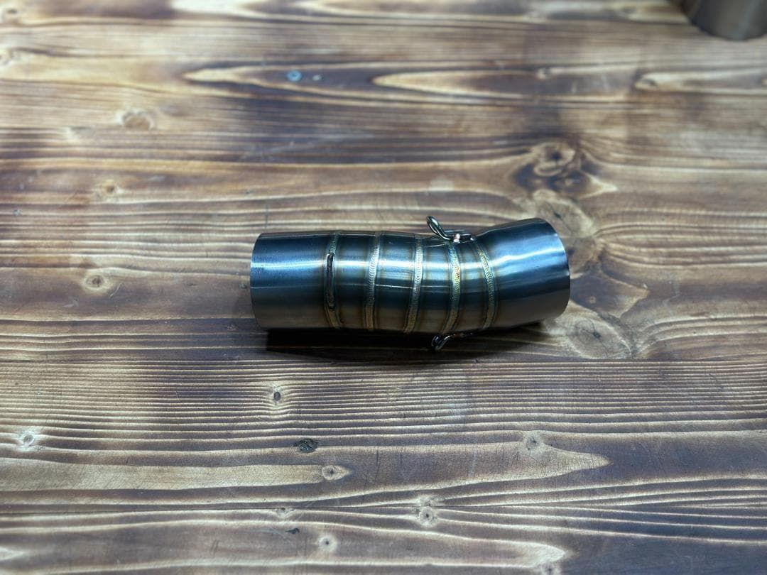 Zx25r/zx4r ２３年～　Arka風　スリップオンマフラー　中間パイプ付き