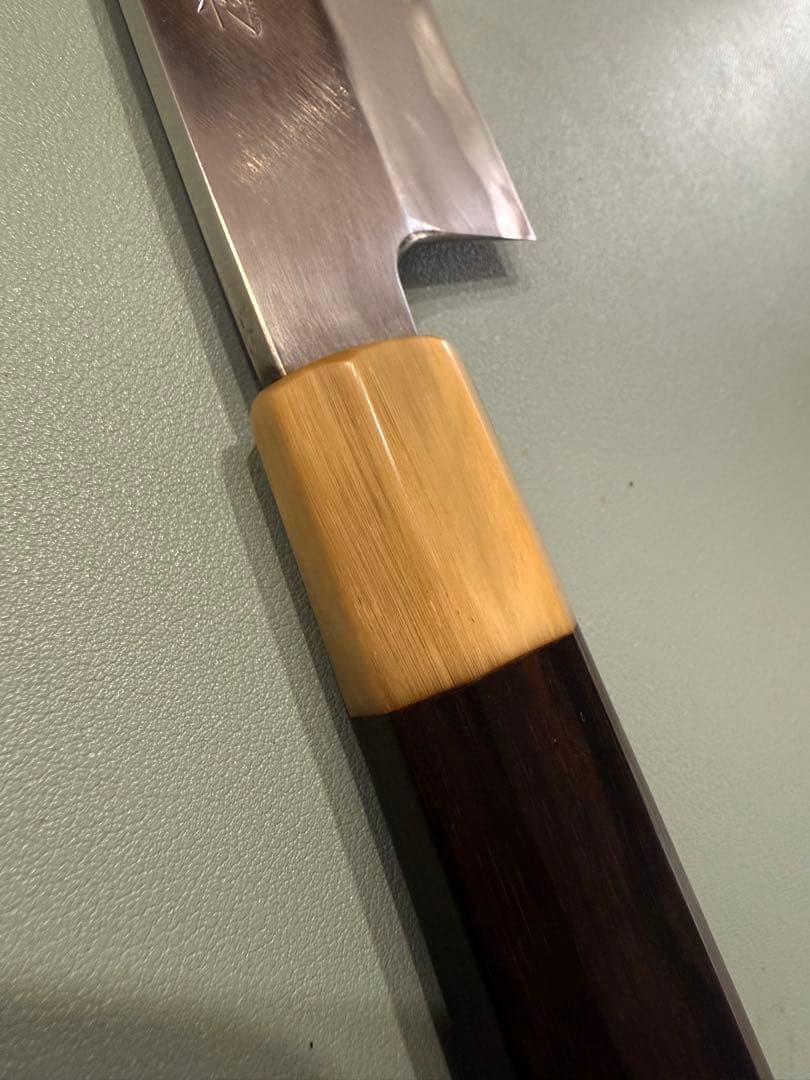 水野鍛錬所　源昭忠　青鋼DX　鎌薄刃 7寸