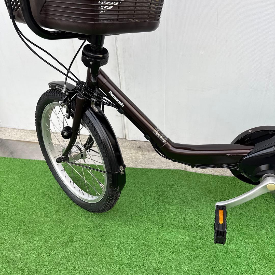 Panasonic電動アシスト自転車20インチ ブラウン 引き取り限定