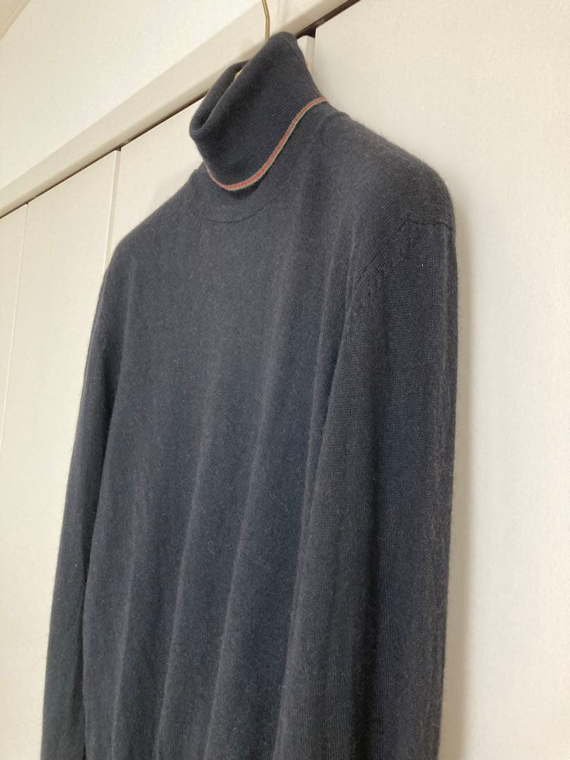 ☆美品☆ GUCCI シェリーライン　タートル　キャメル、カシミア混セーター