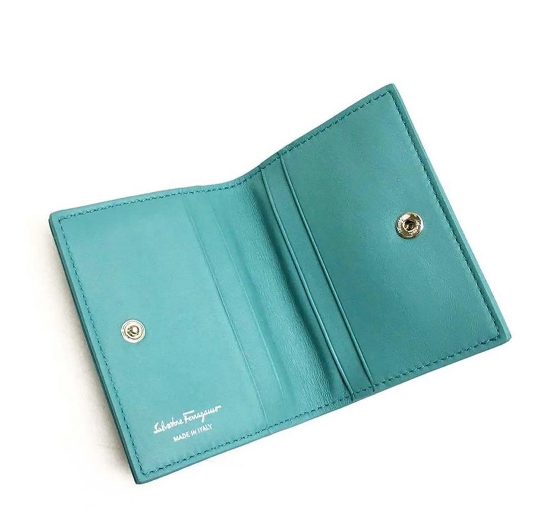 FERRAGAMO フェラガモ 財布 カード 名刺 ケース 短時間使用