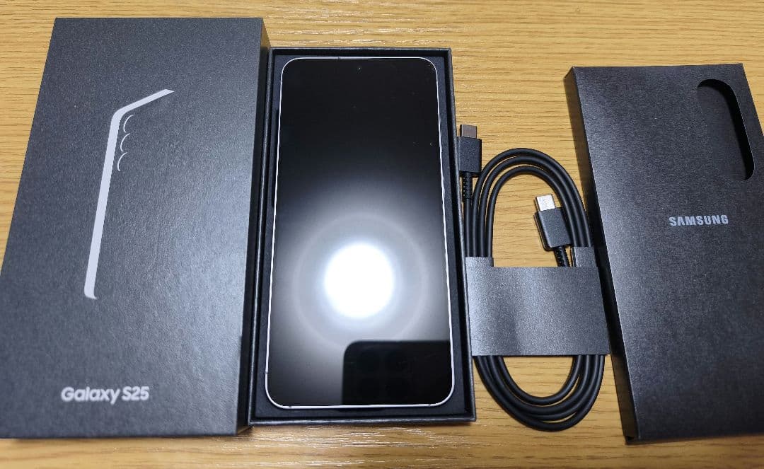 Samsung Galaxy S25 本体 グラデーションシルバー