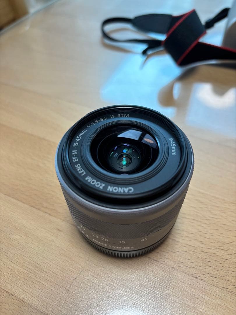 Canon EOS Kiss M2 レンズキット ホワイト 美品 動作確認済み