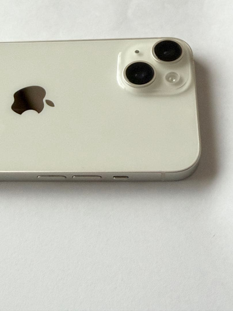 Apple iPhone 14 128GB スターライト,ホワイト,充電ケーブル