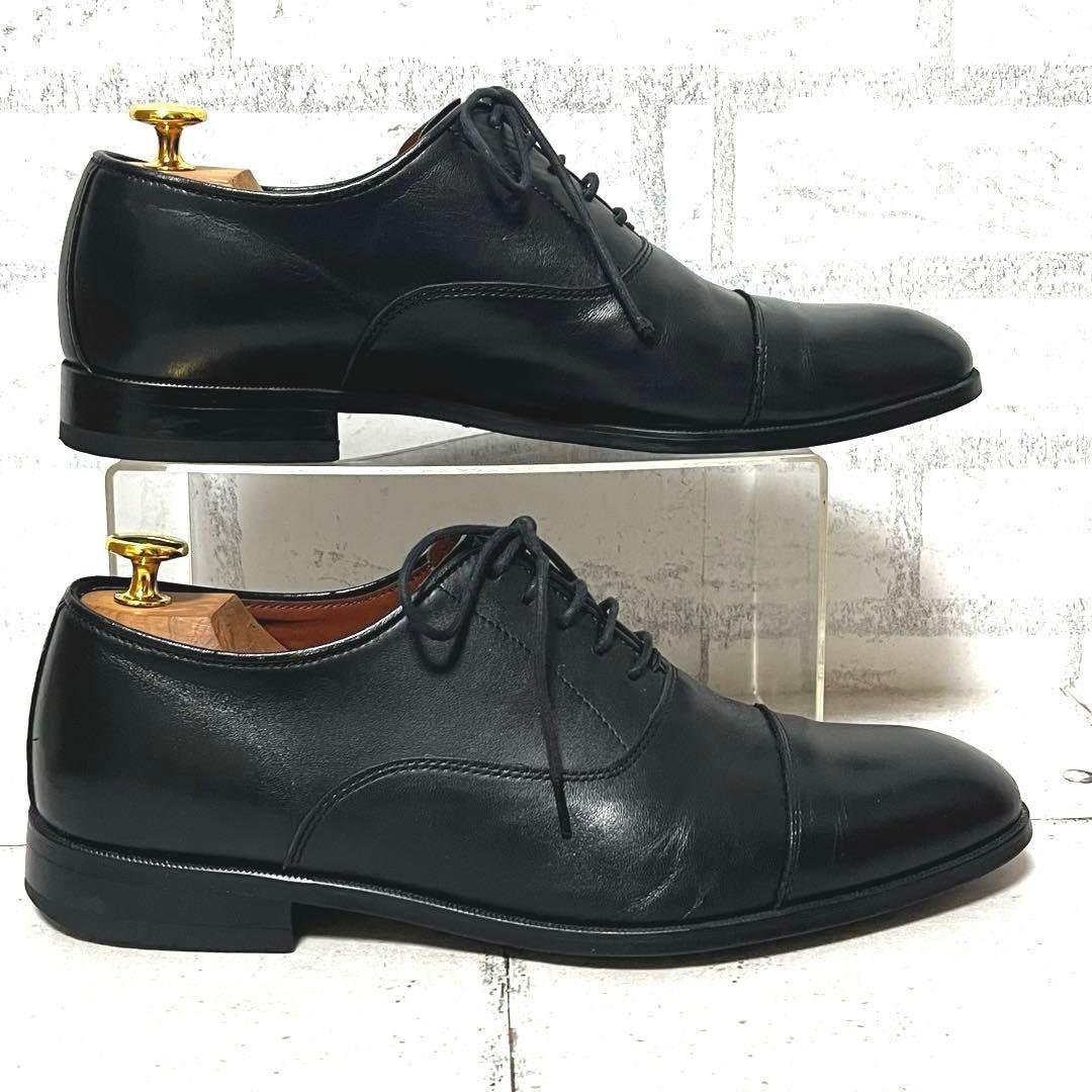 【リーガル】ストレートチップ V075 内羽♡ブラック 25EEE