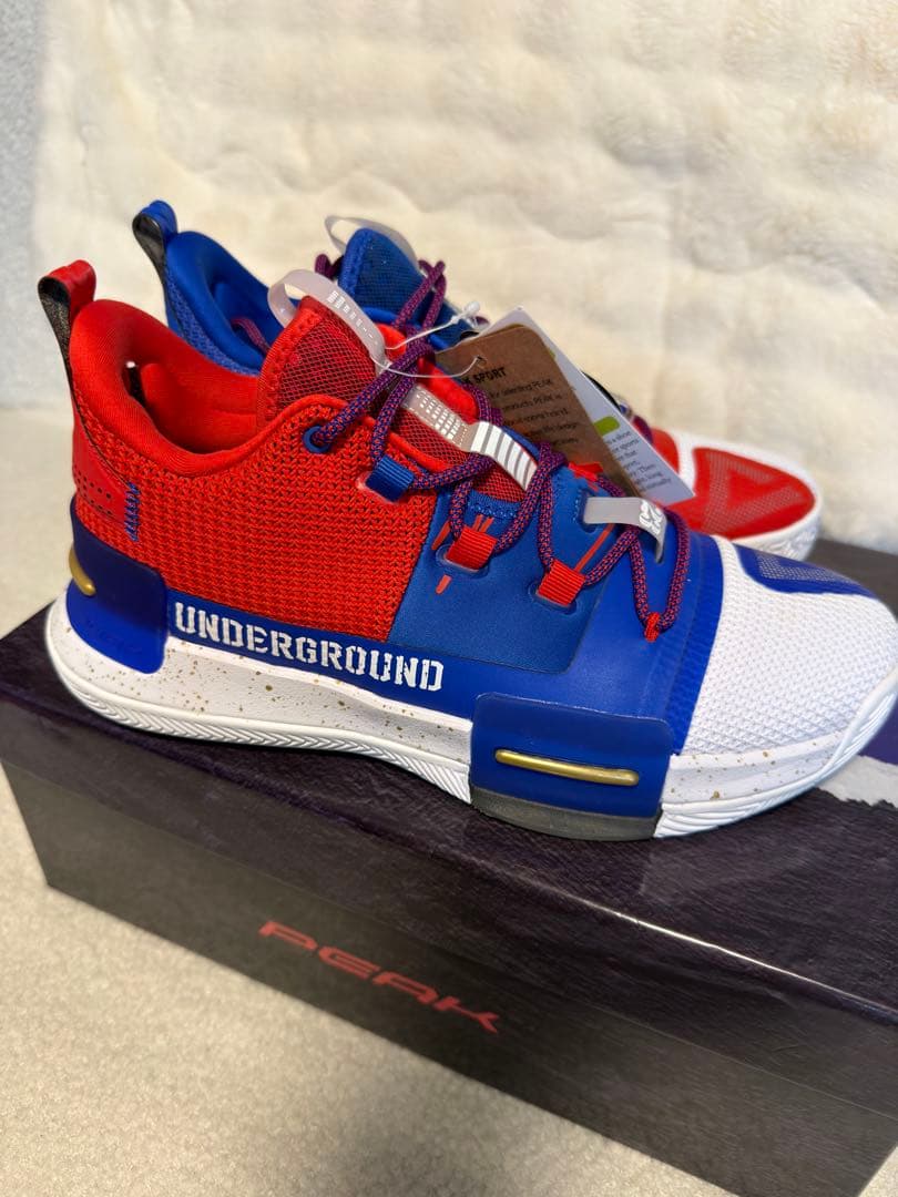 PEAK UNDERGROUND シューズ 赤/青