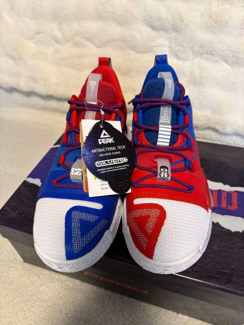 PEAK UNDERGROUND シューズ 赤/青