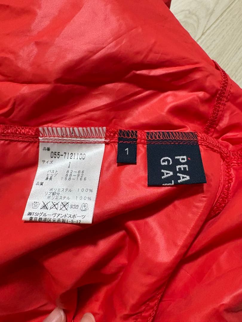 PEARLY GATES レッドジャケット サイズ1 蓄熱裏地　2枚組サイズ1