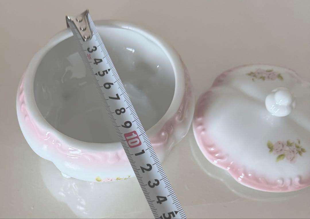 イマンダイアナローズ陶器 デコラボンボンニエールS