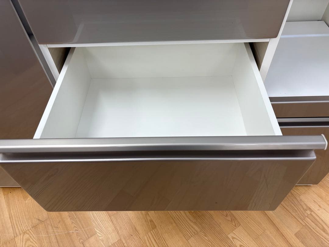 M133　レンジボード　食器棚　カップボード　上下分割可能　幅1400mm