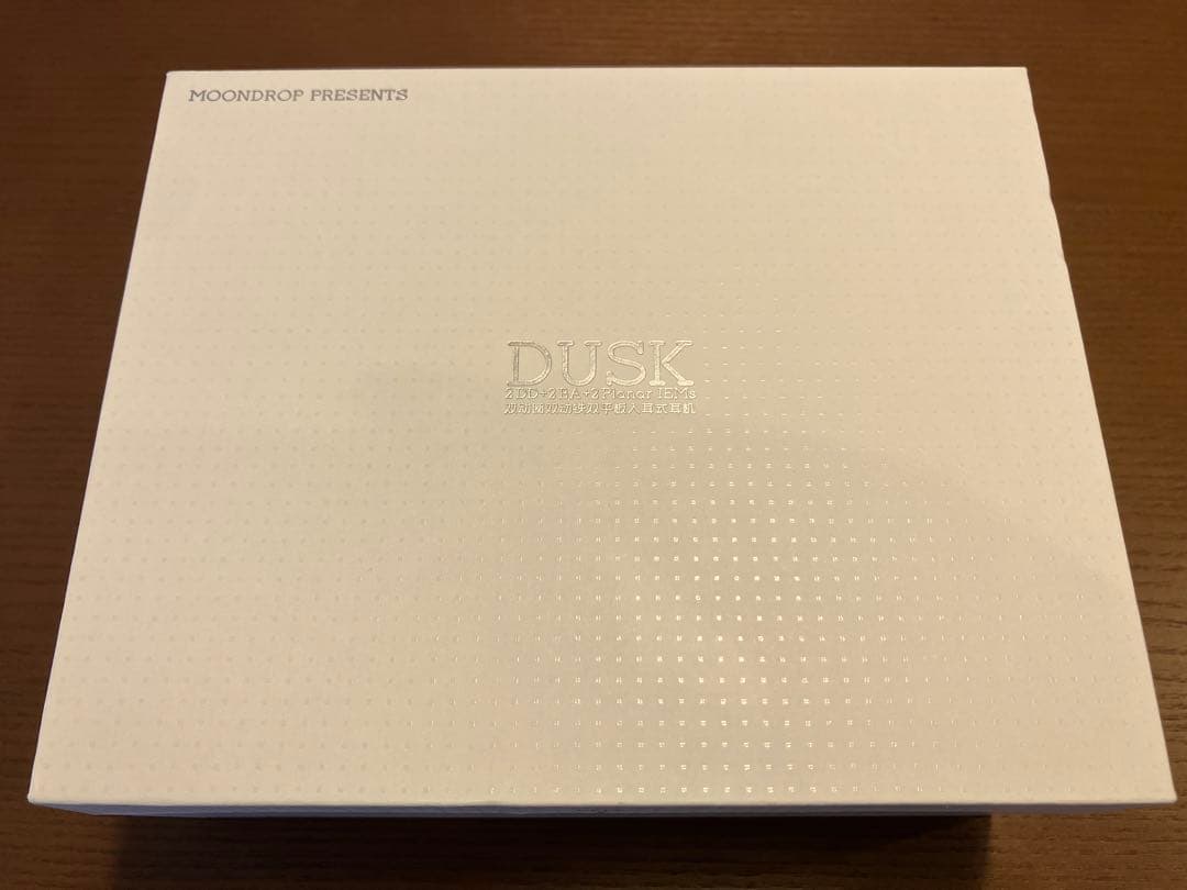 【美品】水月雨 MOONDROP × Crinacle DUSK