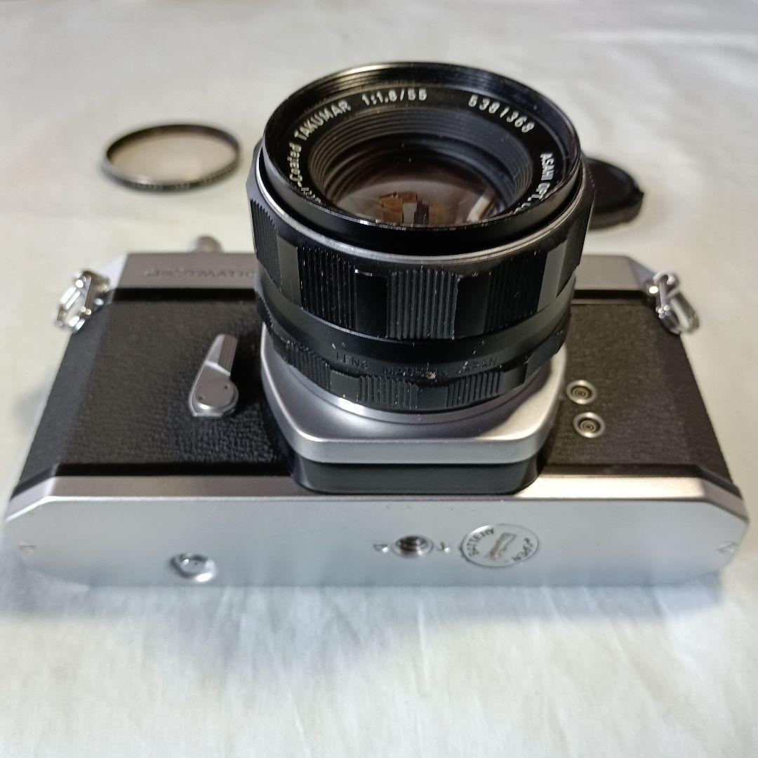 整備済 PENTAX SP +SMCタクマー 55mm f1.8 完動美品