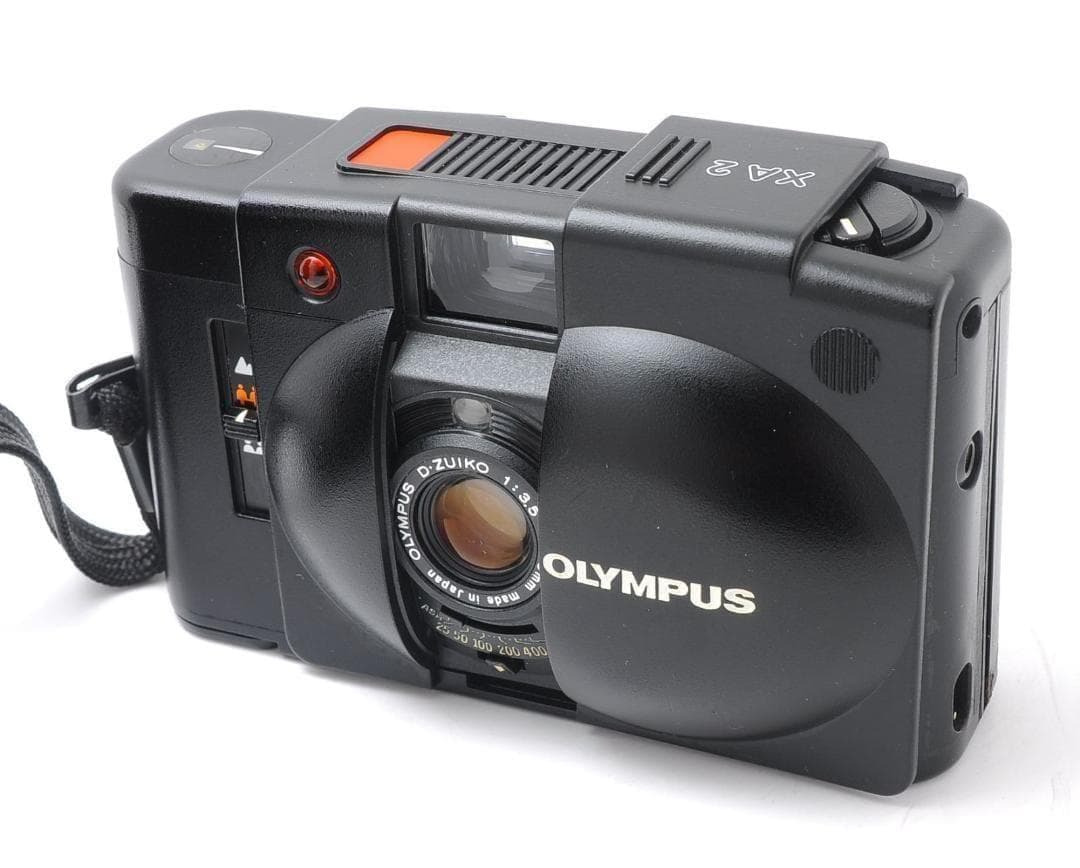 OLYMPUS XA2 ブラック フィルムカメラ レトロ 写ルンです卒業に
