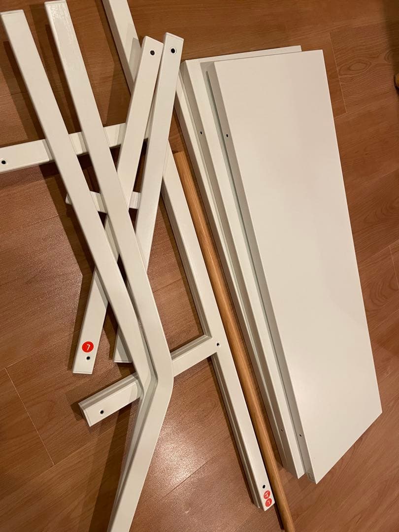 【Himariさま専用/山崎実業】立て掛けランドリーシェルフ タワー