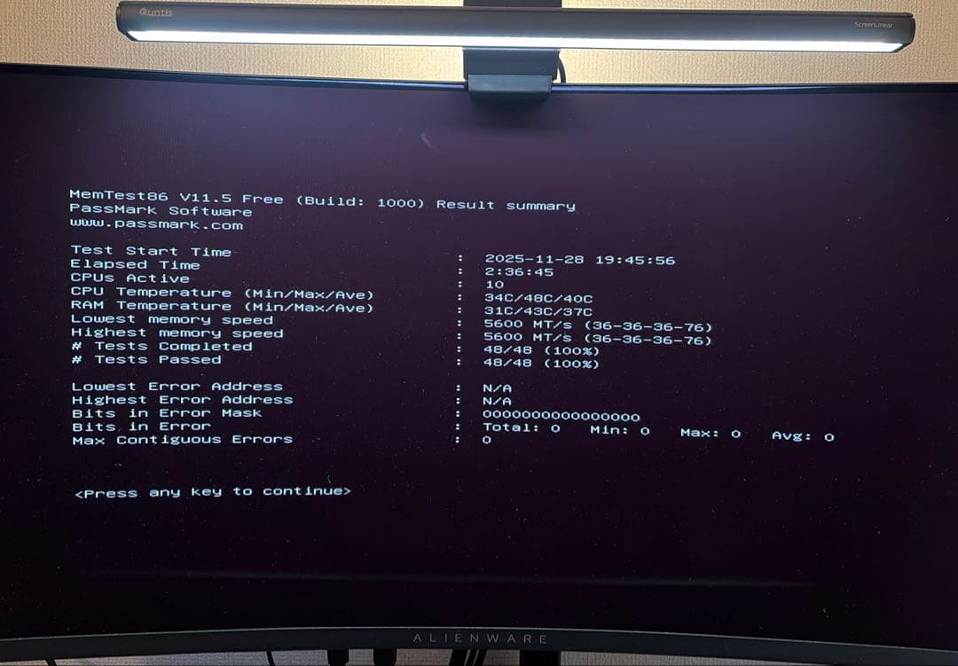 ADATA XPG DDR5-5600 32GB（16GB×2）CL36 メモリ