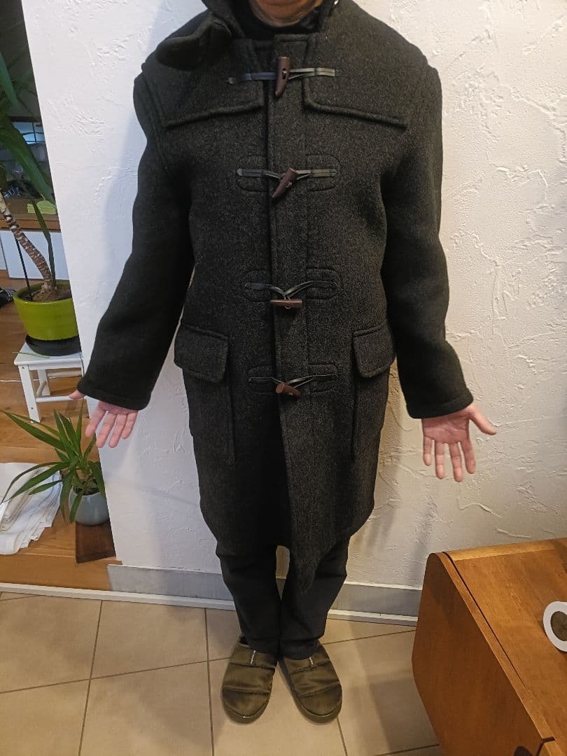 GLOVERALL ダッフルコート フード付き