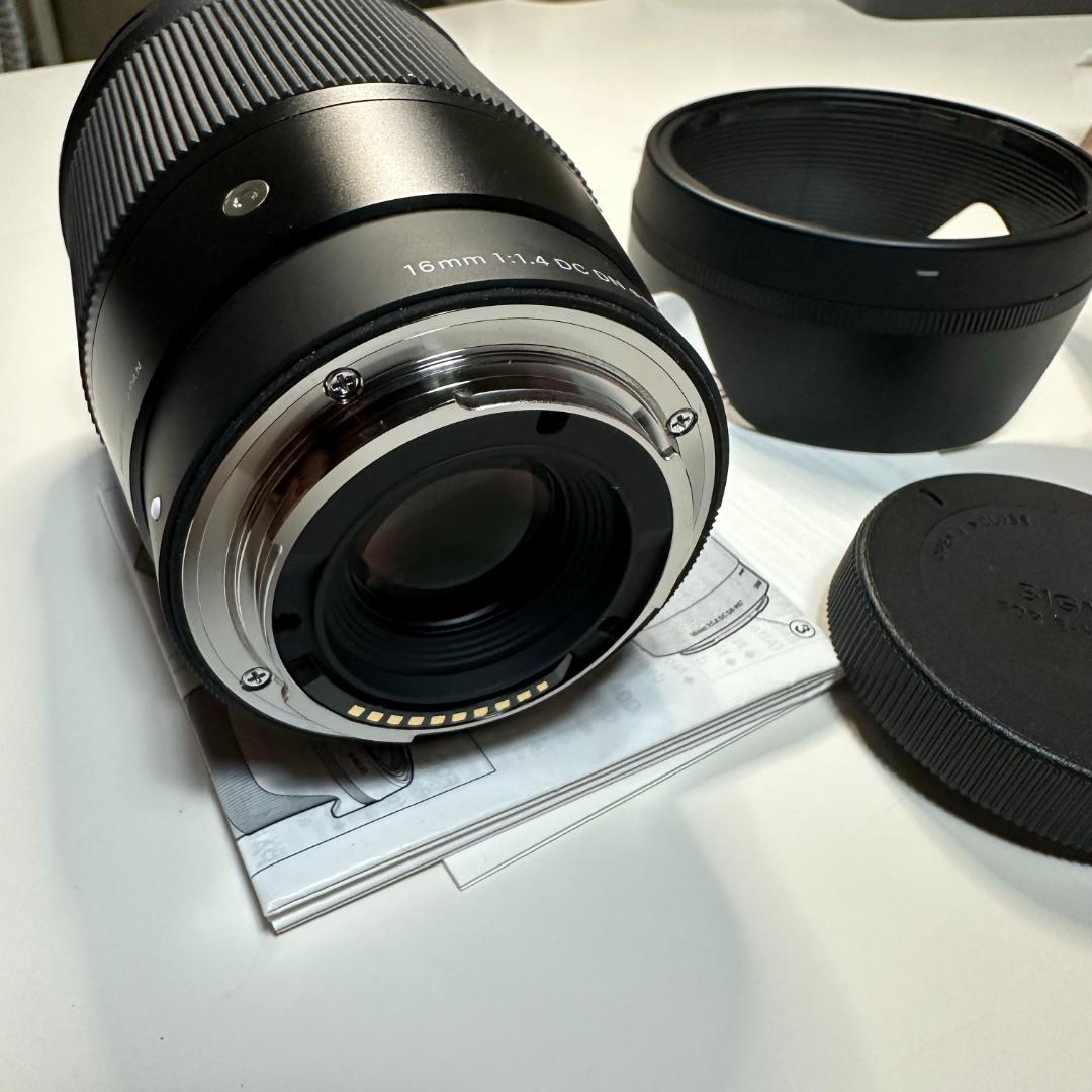 シグマ 16mm F1.4 DC DN Contemporary Eマウント用