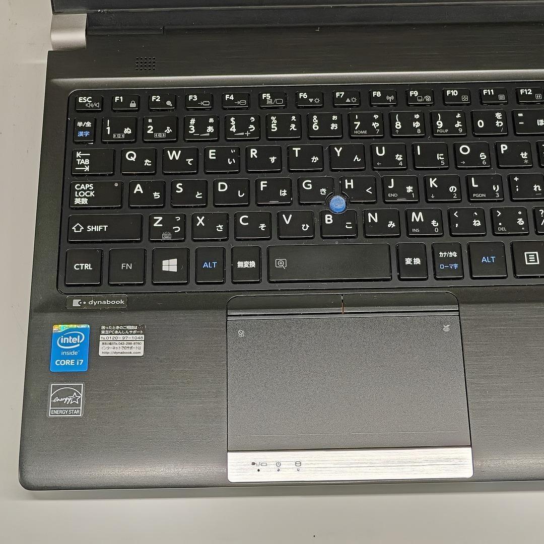 【東芝】R83 高性能i7 新品SSD512GB 16GB ブラック ノートPC