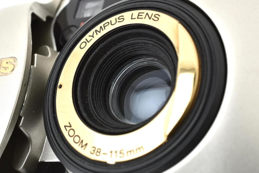 【美品 ケース付】OLYMPUS μ [mju] ZOOM 115 DELUXE