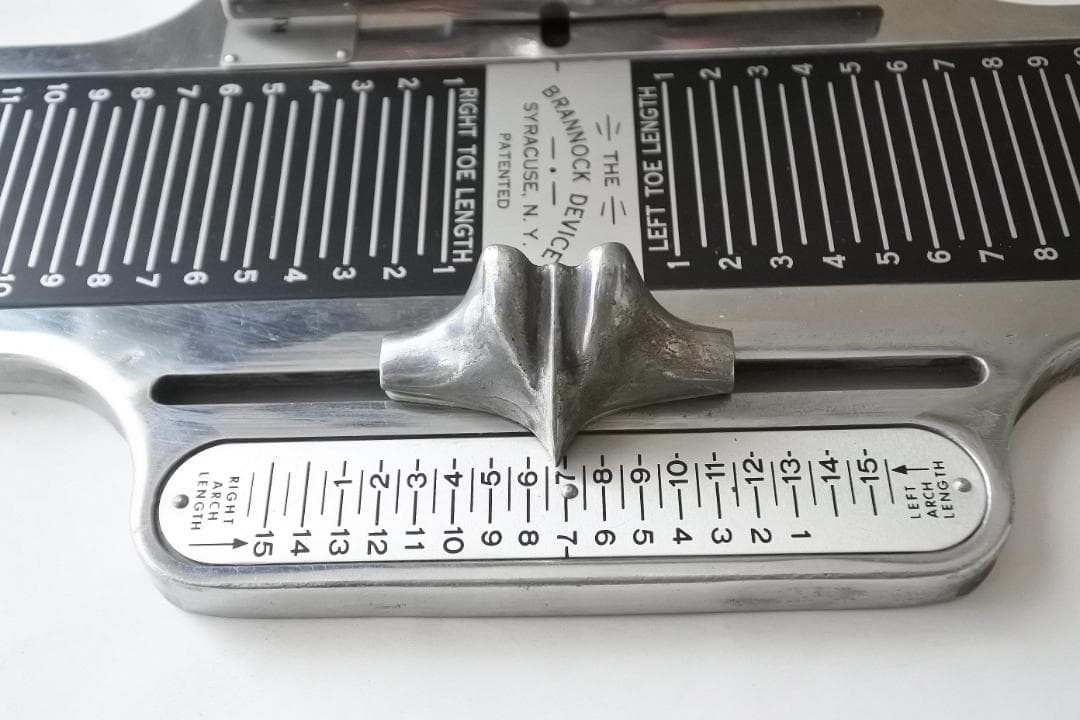 ビンテージ レッドウィング ブランノックデバイス フット スケール 測定器