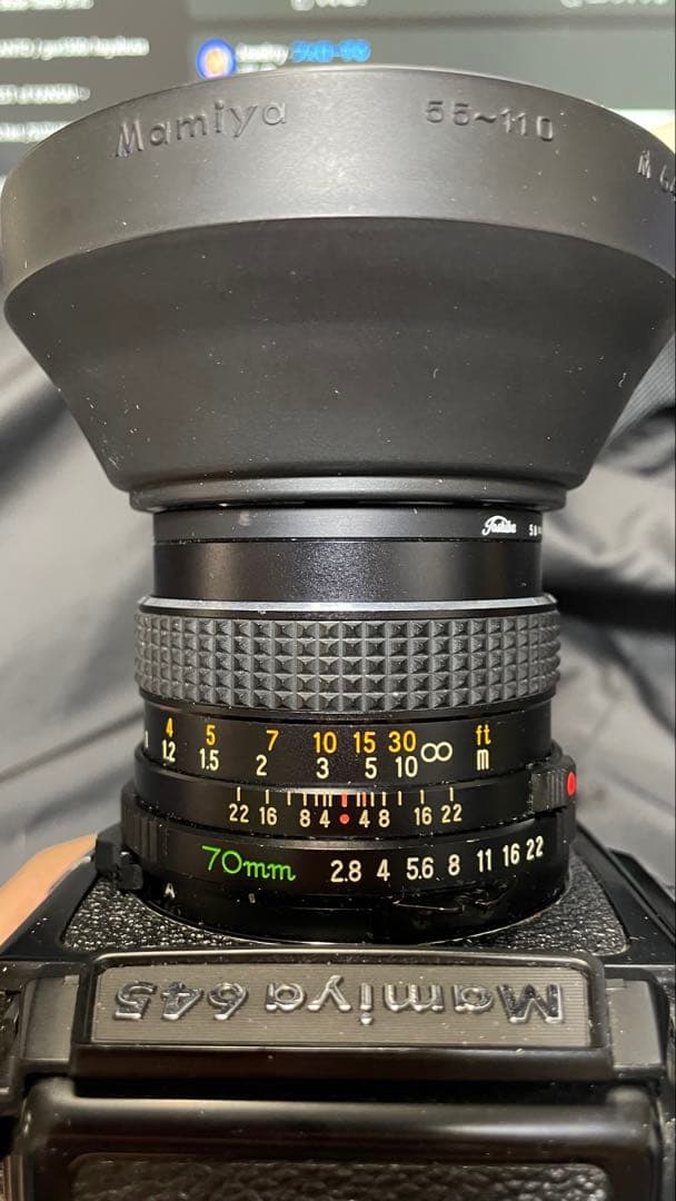 Mamiya 645 中判カメラ セット