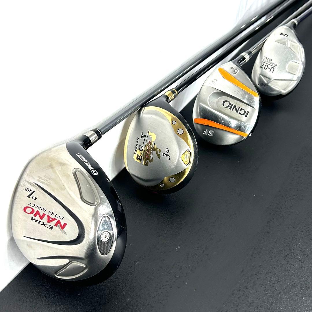 本格派 メンズゴルフクラブ 15本 フルセット ゴルフセット お試しセット