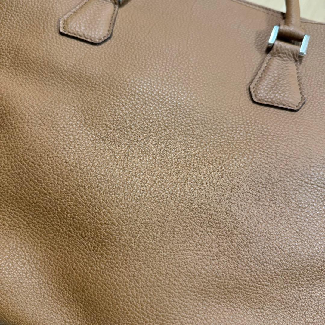 極上！銀座ヨシノヤ　ドイツシュリンク　ジップトップ　ビジネストートバッグ　A4