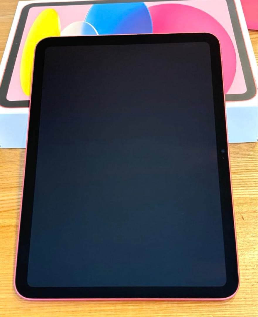 iPad第11世代 ピンク 128GB 液晶割れ【ジャンク品】