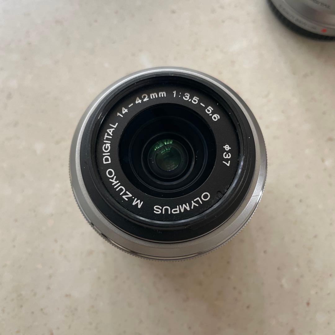 OLYMPUS E-PM2 ミラーレス一眼 レンズ2本セット