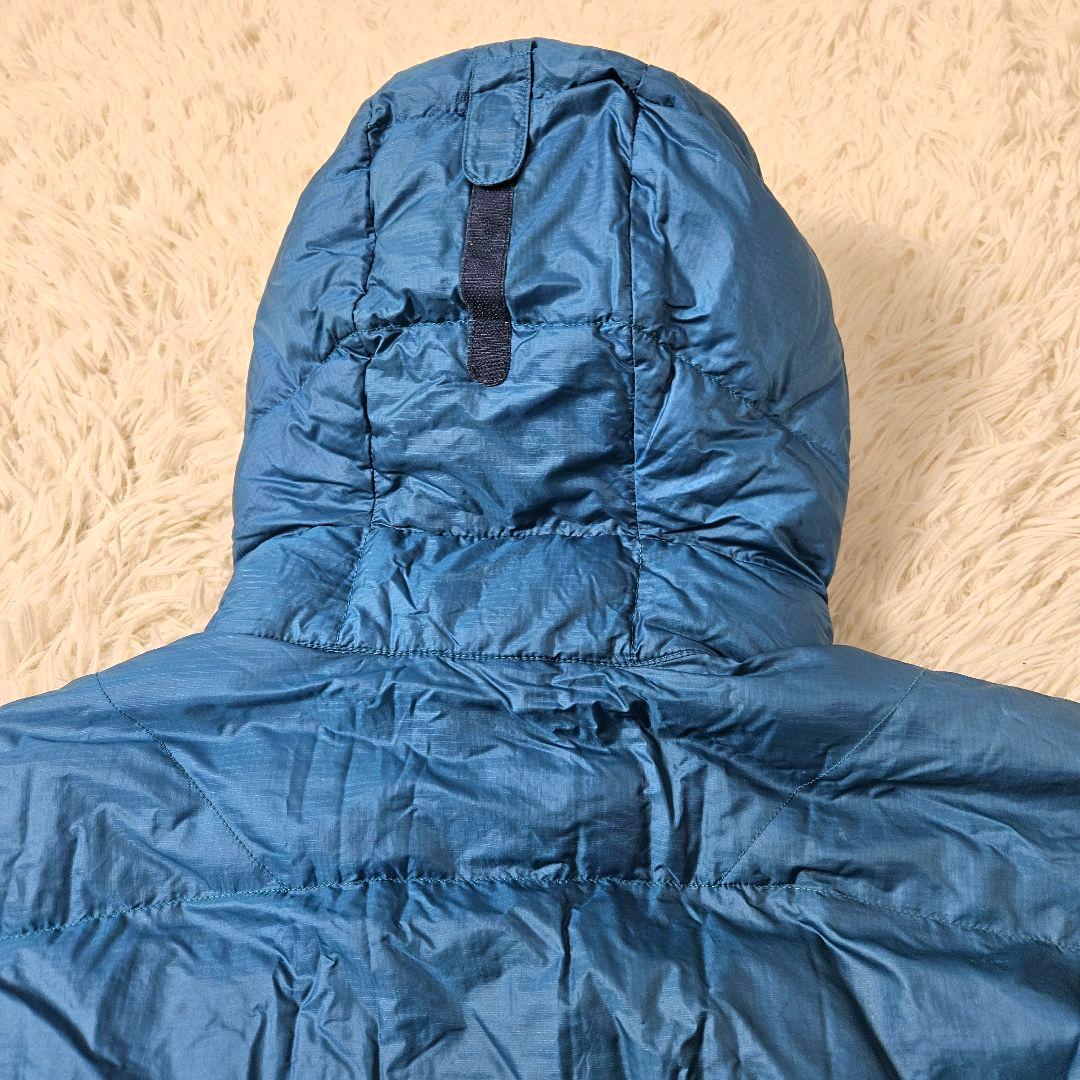 【最安値】mont-bell ライトアルパインダウンパーカ　青　L