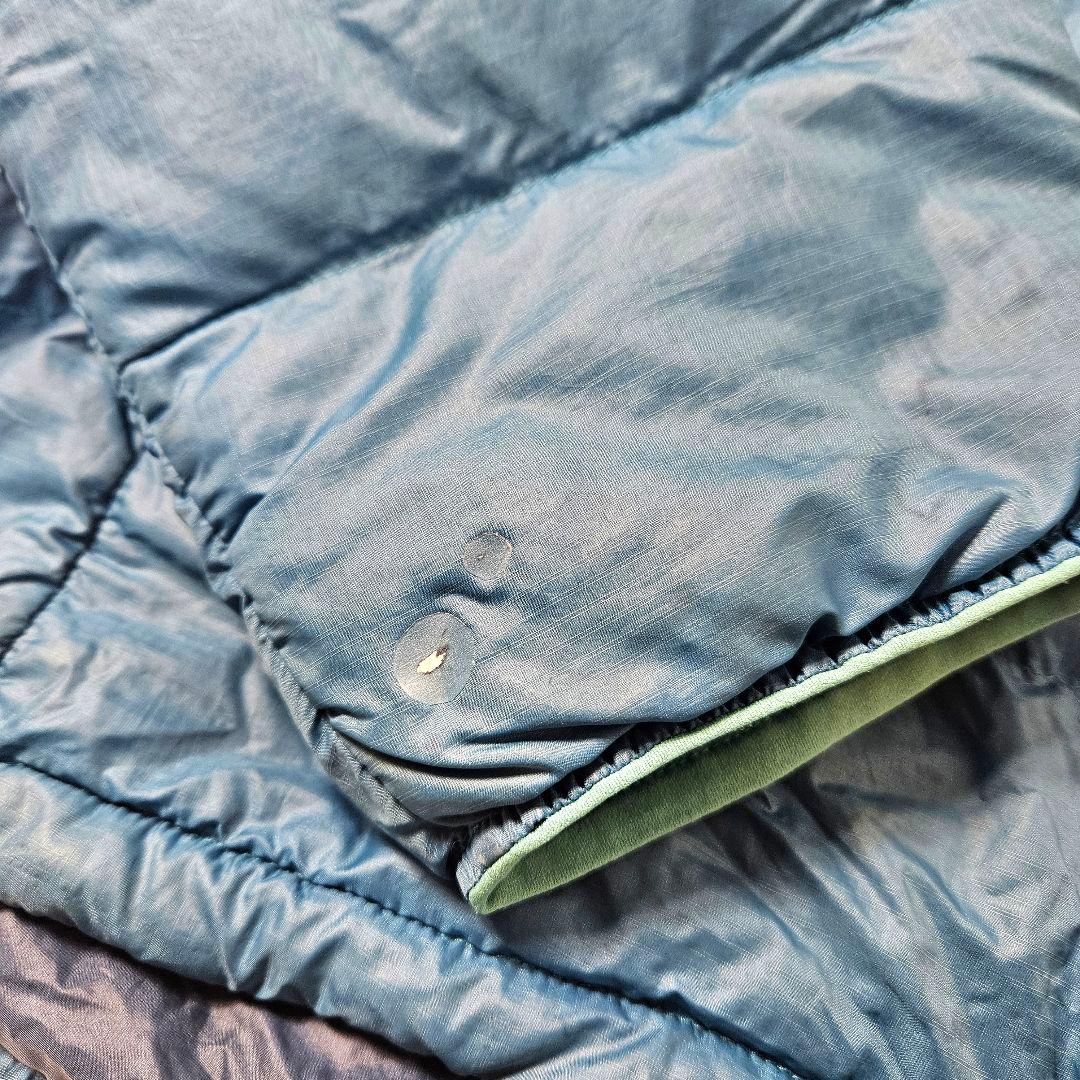 【最安値】mont-bell ライトアルパインダウンパーカ　青　L