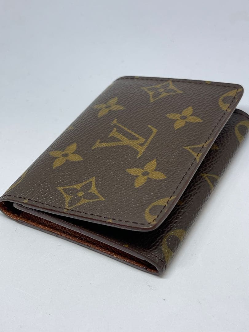美品　ルイヴィトン　モノグラム　アンヴェロップ　　名刺入れ　カードケース