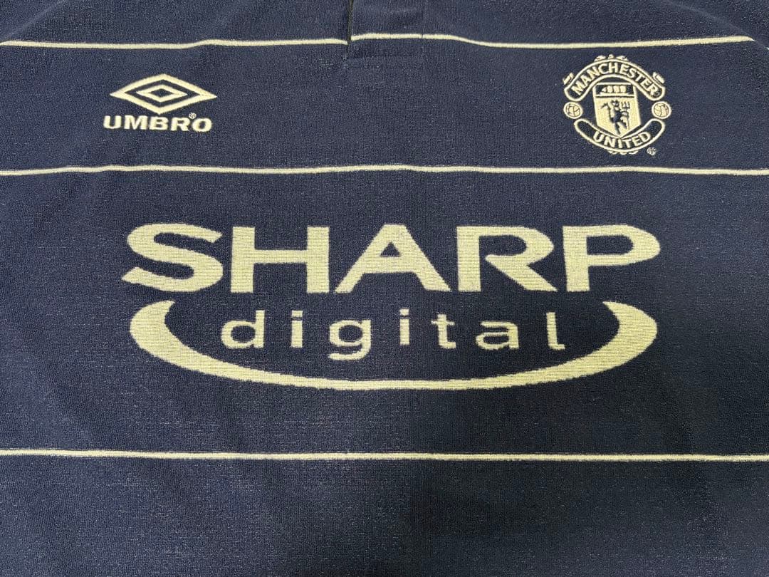 【美品】マンチェスター・ユナイテッド 99-00 アウェイ #7 ベッカム M