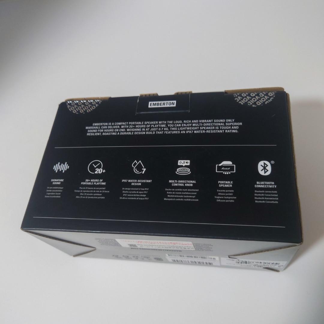 Marshall ポータブルスピーカーEMBERTON