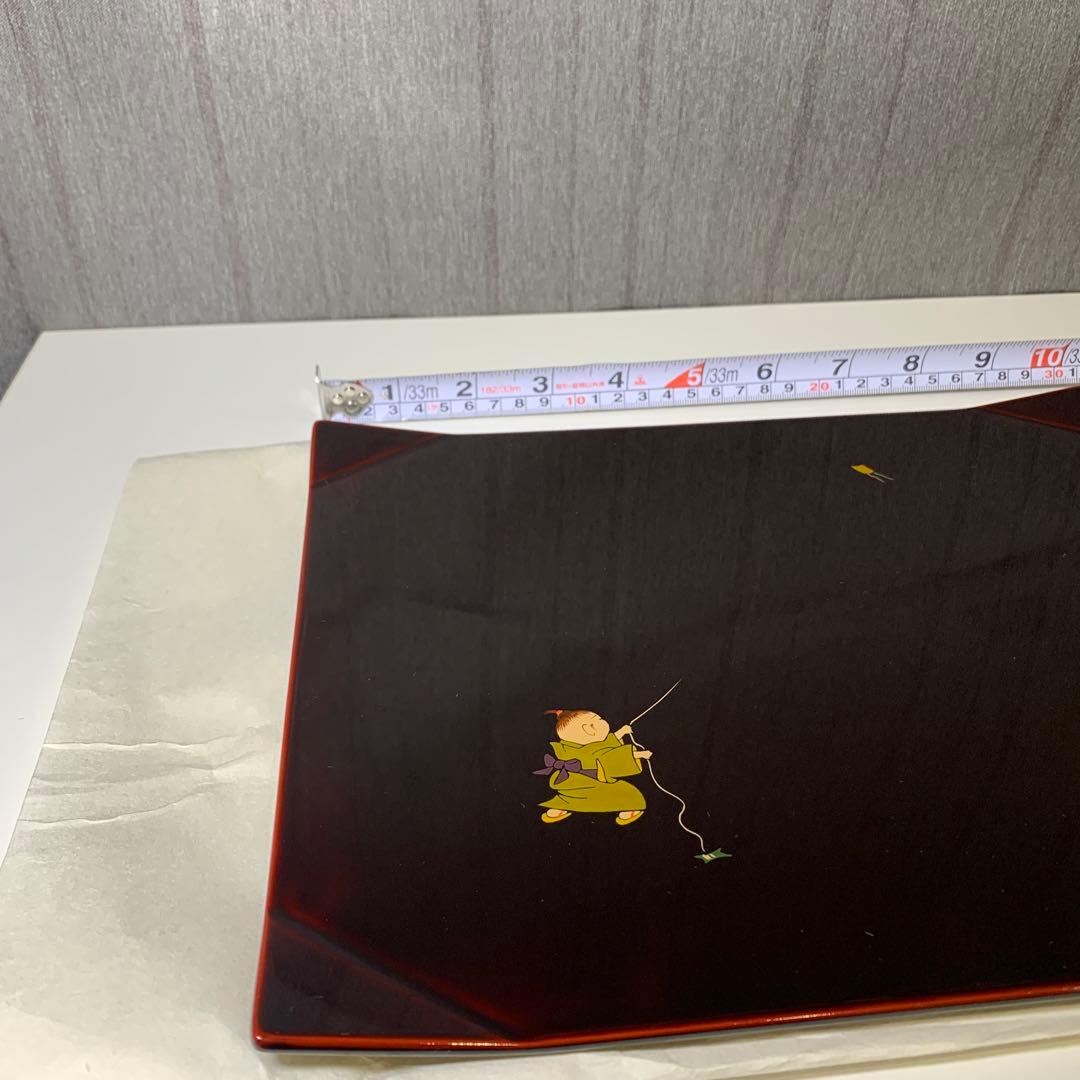 新品未使用⭐︎輪島塗　折敷　5枚揃い