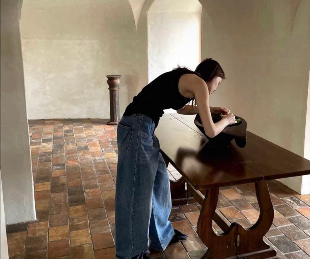 FAX COPY EXPRESS ワイドデニム　Sサイズ