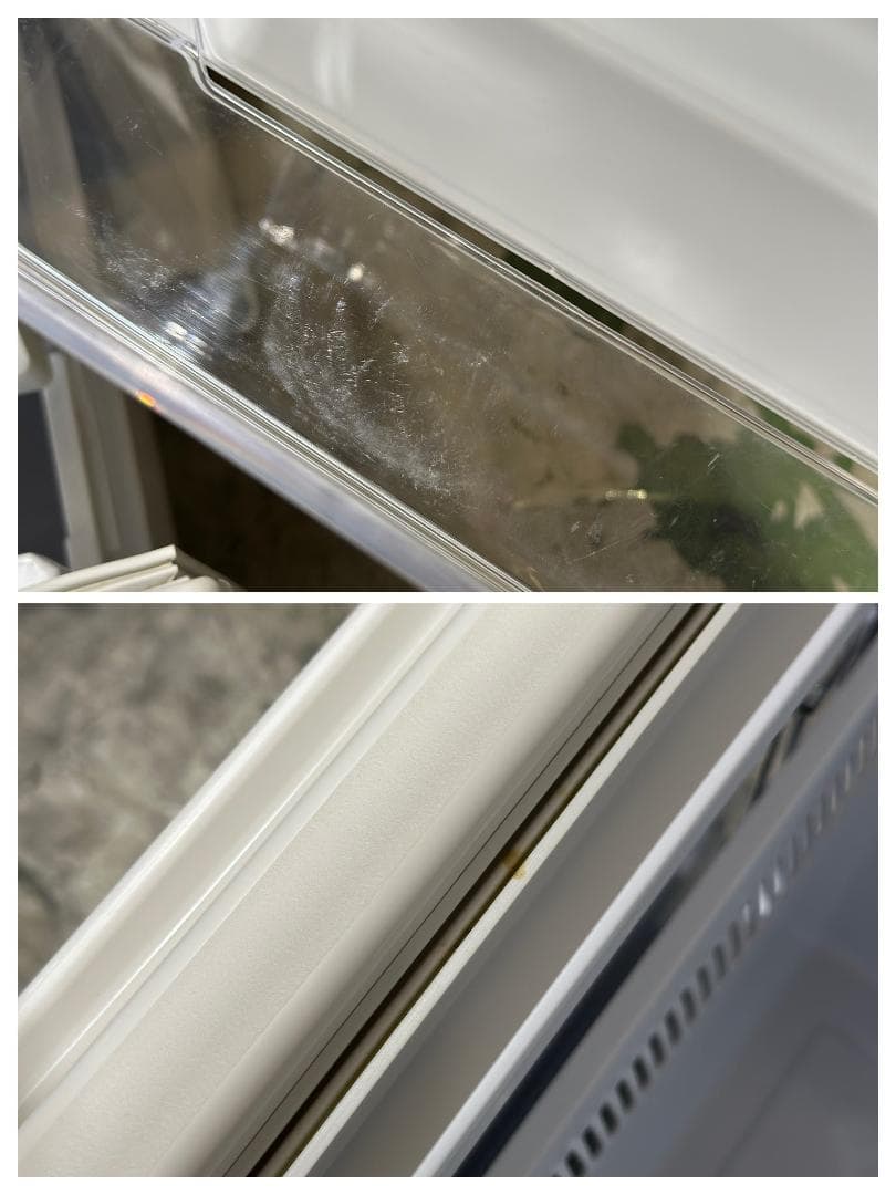 アクア 2ドア冷蔵庫 201L AQR-20MBK-W 右開き 2022年製