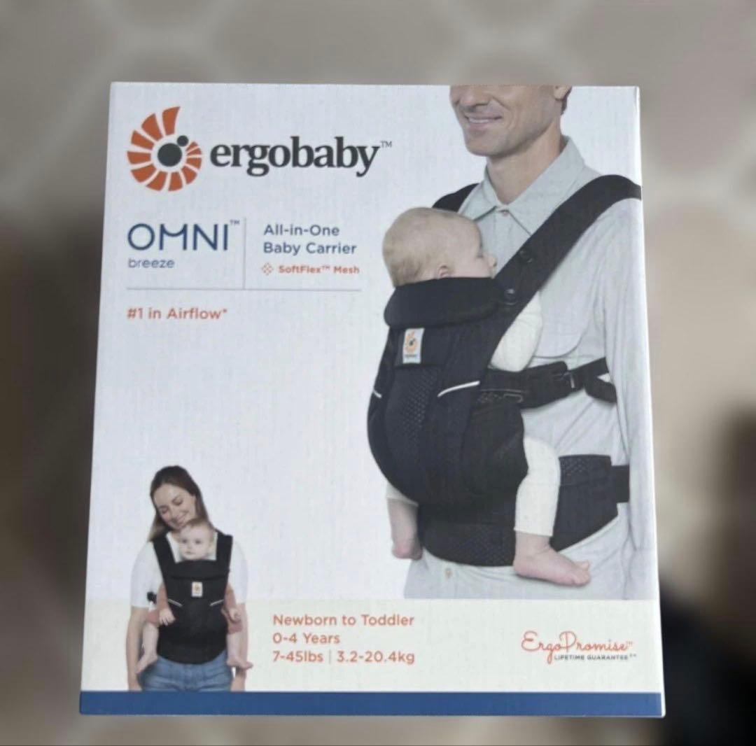 【期間限定価格】ergobaby OMNIbreeze オムニブリーズ　ブラック