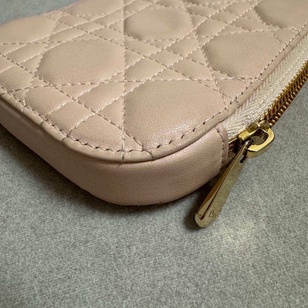 DIOR ディオール フォンホルダー カナージュ ラムスキン