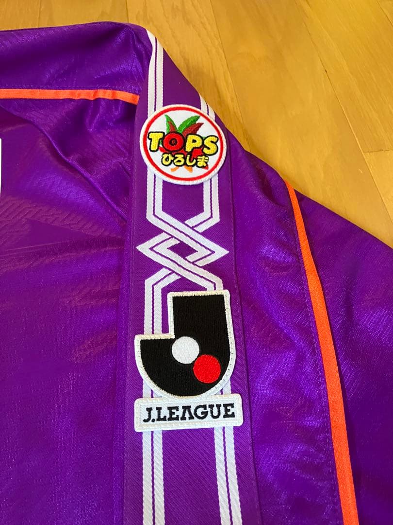 サンフレッチェ広島　久保竜彦選手　選手支給ユニフォーム