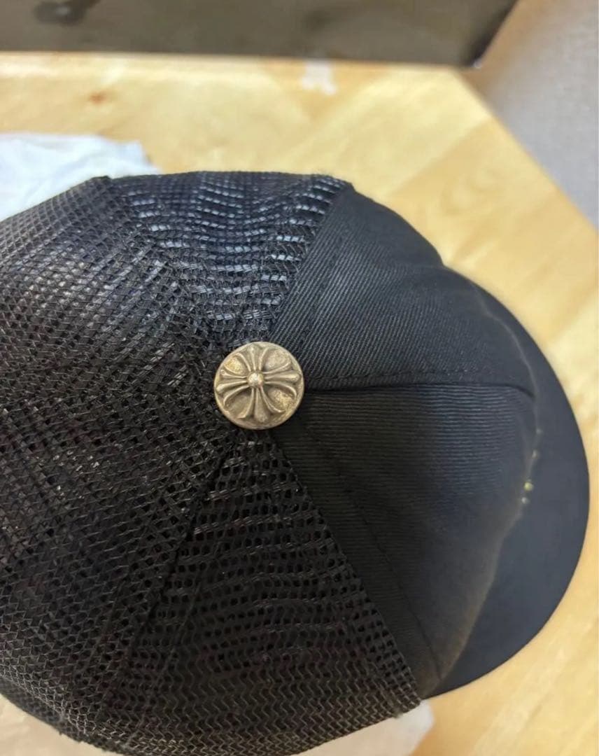 【正規品】クロムハーツキャップ　ブラック　イエロー