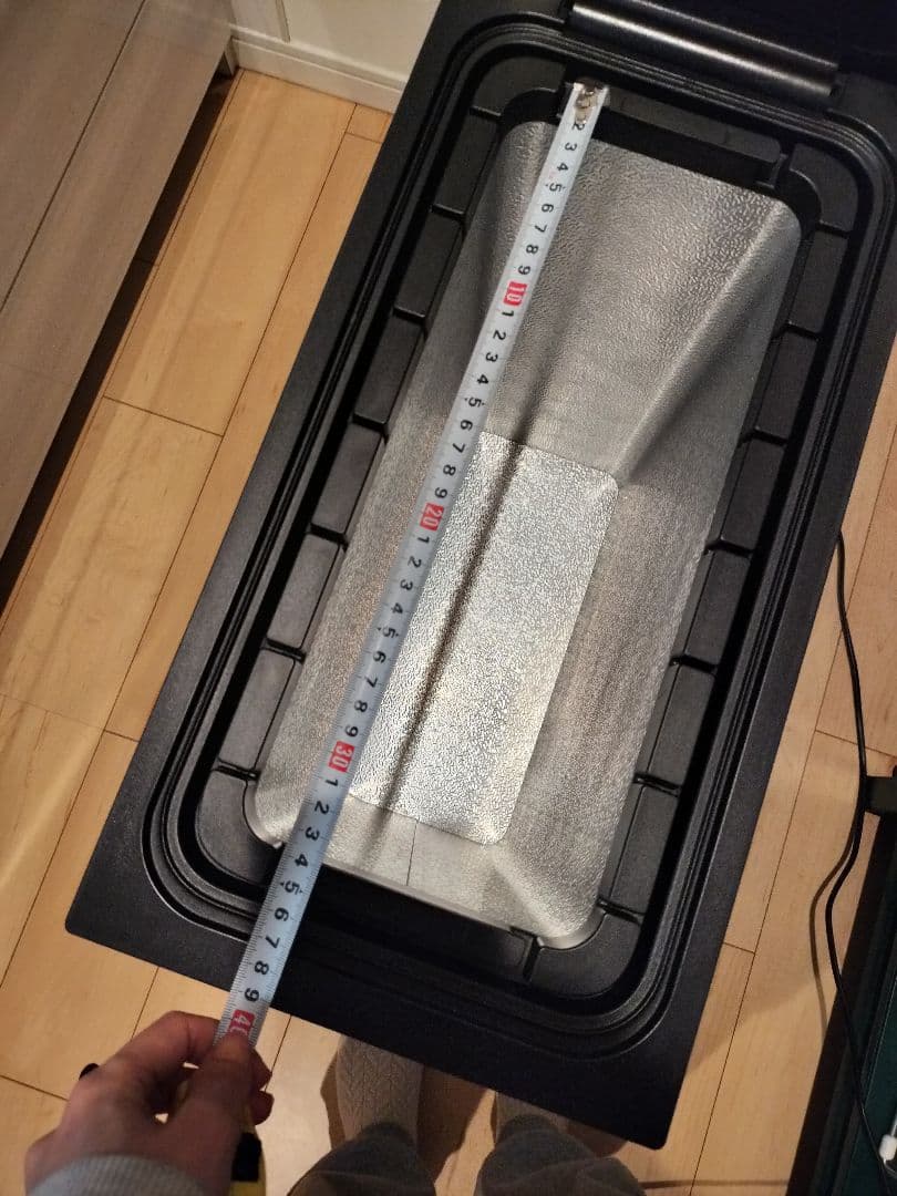 サンカ 【冷やすゴミ箱】 CLEAN BOX 20L ふた付き ブラック