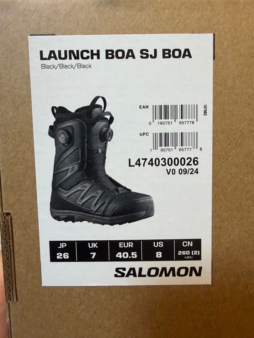 スノーボード Salomon Launch BOA SJ 26cm 24-25