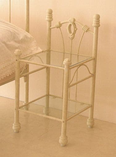 アイアンベッド&ナイトテーブル　アンティーク　静岡東部直接お渡し希望