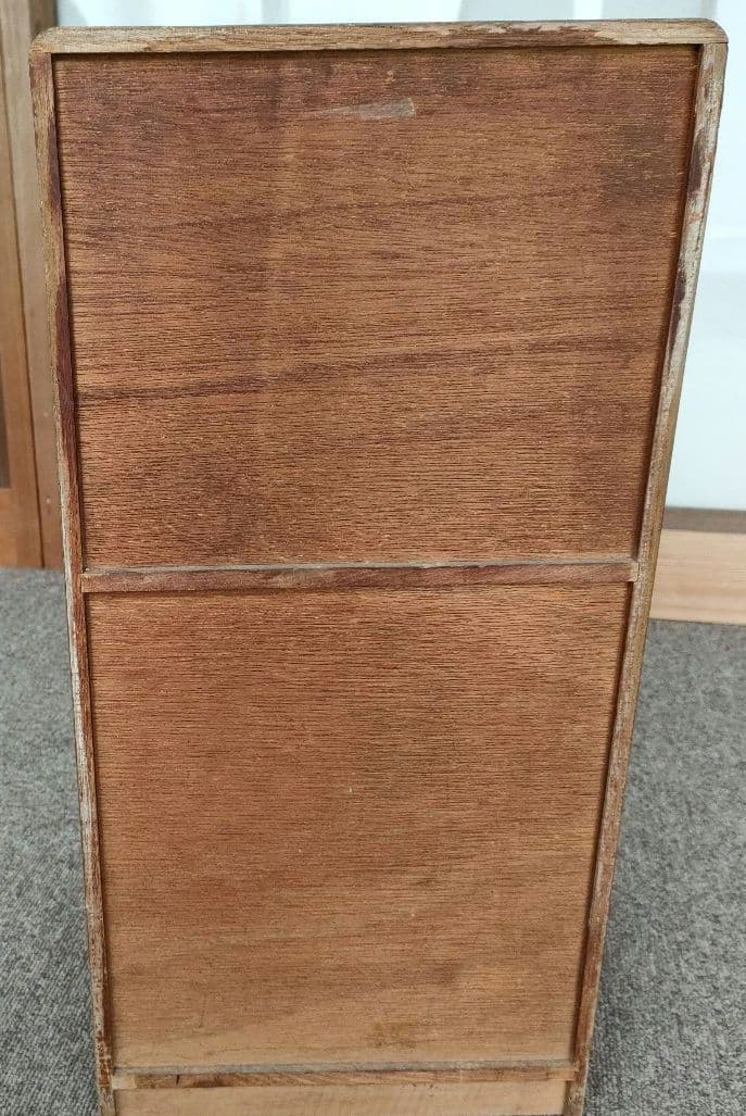 木製7段　小引き出し アンティーク　昭和レトロ