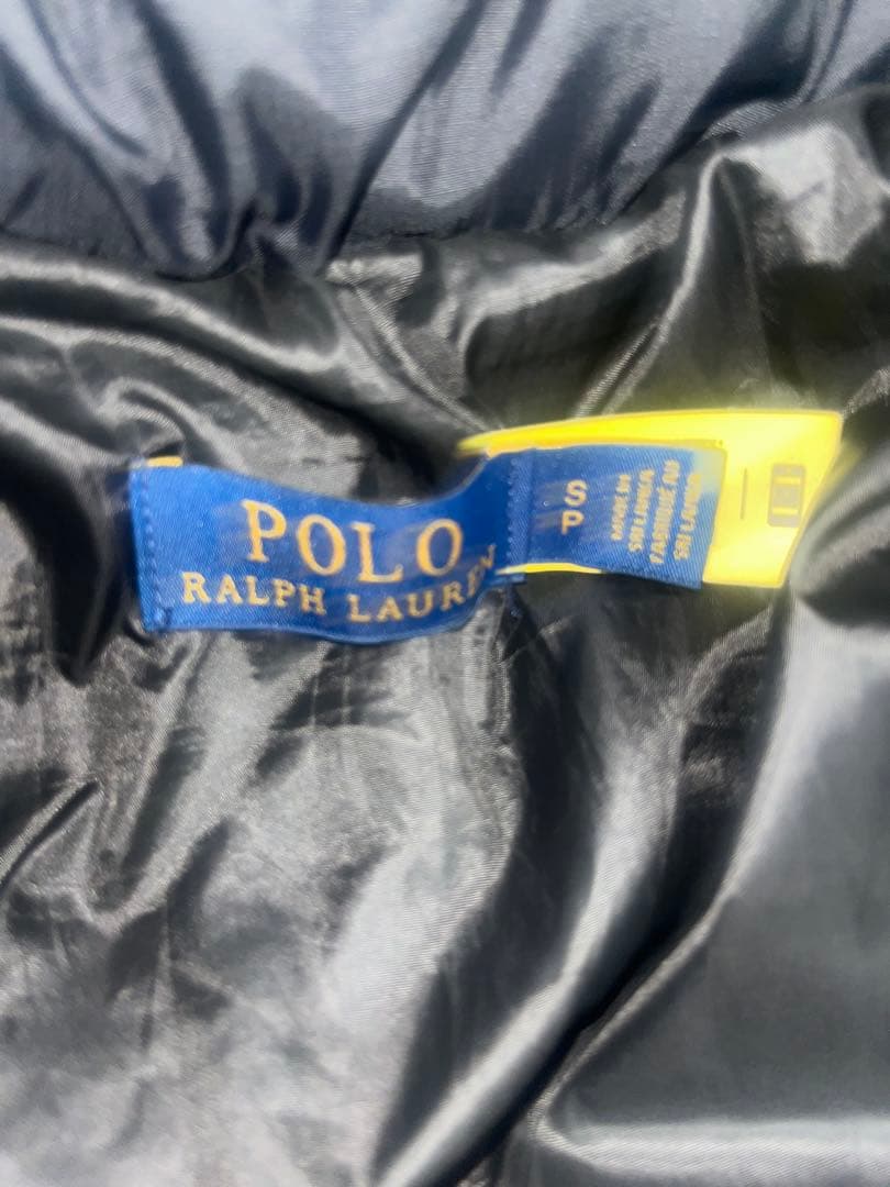 polo Ralph Laurenブラック ダウンジャケット