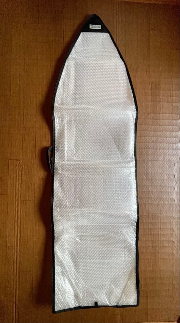 ［美品］TRANSPORTER サーフボードケース 青/赤6’4