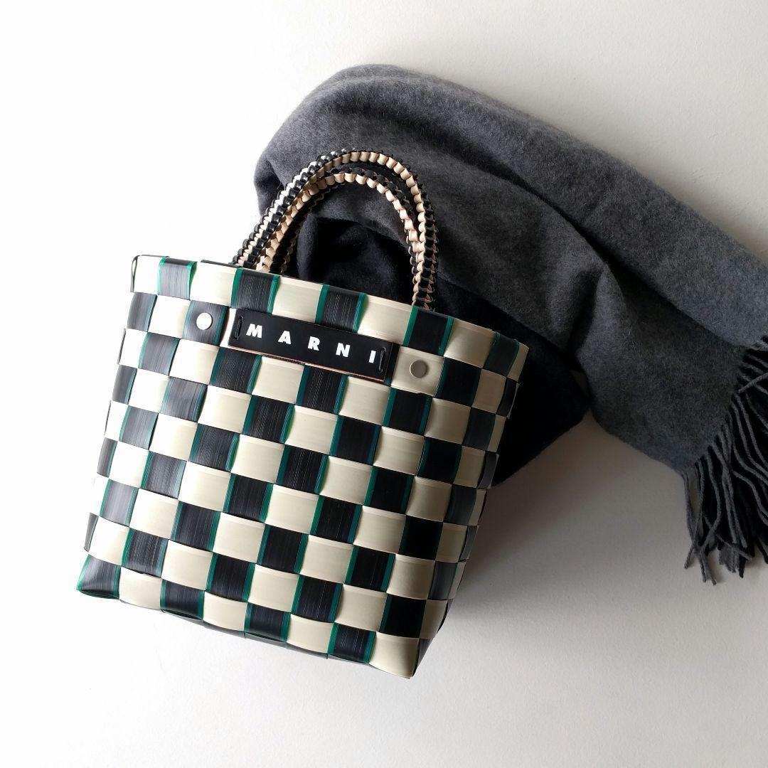 現行✨未使用に近い✨マルニ♡MARNI マーケットタイプミニバスケット